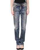 D&G Denim Trousers - Lyst