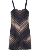 Jonathan Simkhai Printed Poplin Mini Dress - Lyst