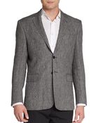 Saint Laurent Regular-Fit Tweed Wool Sportcoat - Lyst