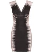Hervé Léger Denisa Bandage Dress - Lyst