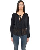 Gypsy 05 Volga Wrap Blouse - Lyst