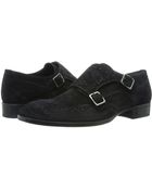 Alexander McQueen Studded Double Buckle Monk Shoe - Lyst