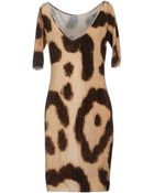 Blumarine Short Dress - Lyst