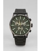 Nixon Sentry Chrono Watch - Lyst
