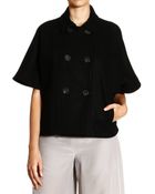 RED Valentino Coat Wool Cloth Raglan Sleeves Double Breast - Lyst