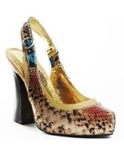 Naughty Monkey Shasky Heel - Lyst