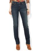 Ralph Lauren Modern Skinny Jeans - Lyst