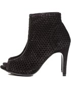 Pedro Garcia Sylvania Laser Cut Bootie - Lyst