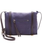 Linea Pelle Hunter Messenger Bag - Ink - Lyst