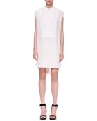 3.1 Phillip Lim Capsleeve Bib Shirtdress - Lyst