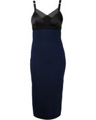 Victoria Beckham Dense Rib Cami Dress - Lyst