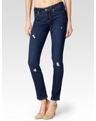 Paige Skyline Ankle Peg - Lyric Destructed - Lyst