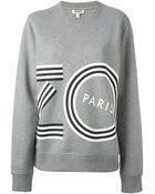 Kenzo Logo Print Sweatshirt - Lyst
