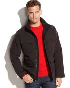 Kenneth Cole Four-Pocket Soft-Shell Jacket - Lyst