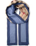 Burberry London Haymarket Check Scarf - Lyst