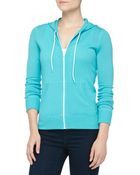 Michael Kors Hooded Cashmere Sweatshirt - Lyst