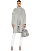 Rochas Wool Coat - Lyst