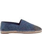 Steven By Steve Madden Ceciile Slip-On Blue Fabric - Lyst