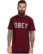 Obey Collegiate 3M™ Reflective Basic Tee - Lyst
