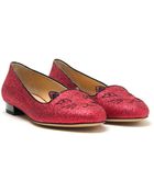 Charlotte Olympia Kitty Loafer - Lyst