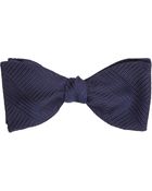 Barneys New York Jacquard Bow Tie - Lyst