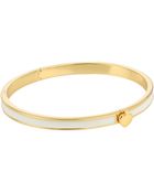 Kate Spade Spade Thin Hinge Bangle - Lyst