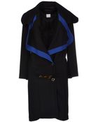 Class Roberto Cavalli Coat - Lyst