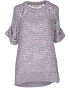 Iro Short Sleeve Sweater - Lyst