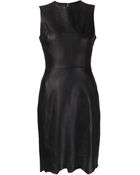 Alexander Wang Fitted Dress - Lyst