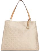 Tommy Hilfiger Jacquard Th Hinge Tote - Lyst