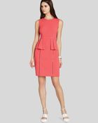 BCBGMAXAZRIA Dress Ashleigh Zip Peplum - Lyst