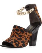 3.1 Phillip Lim Berlin Ankle-Chain Calf Hair Sandal - Lyst