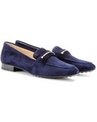 Tod's Suede Loafers - Lyst