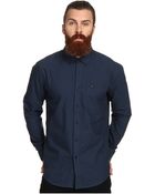 RVCA Thatll Do Oxford Long Sleeve Shirt - Lyst