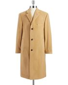 Lauren by Ralph Lauren Wool And Cashmere Coat - Lyst