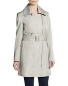 Marc New York By Andrew Marc Rue Asymmetrical Zip-Front Trench Coat - Lyst