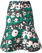 Marni Peplum Skirt - Lyst