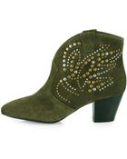 Ash Spirit Studded Suede Boot - Lyst