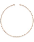 Inc International Concepts Rose Gold-Tone Crystal Collar Necklace - Lyst