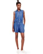 Club Monaco Gilmore Chambray Jumper - Lyst