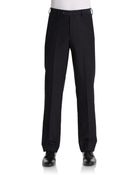 Saks Fifth Avenue Black Label Bedford Flatfront Pants - Lyst