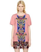 Mary Katrantzou Corona Printed Modal Jersey T-Shirt - Lyst