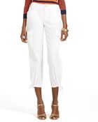 Ralph Lauren Lauren Crop Cargo Pants - Lyst