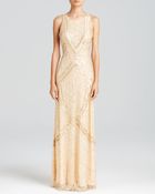 Aidan Mattox Gown - Beaded - Lyst