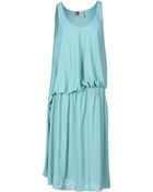 Lanvin 3/4 Length Dress - Lyst