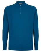 John Smedley Cotswold Long Sleeve Polo Shirt - Lyst