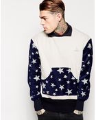 Vivienne Westwood Anglomania Submarine Sweatshirt Star Print And Collared - Lyst