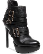 Steve Madden Womens Akademi Platform Booties - Lyst