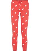 Zoe Karssen Cupid Cotton-Blend Jersey Track Pants - Lyst
