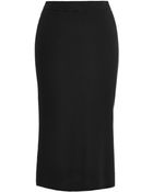 Opening Ceremony Black Horizontal Slit Skirt - Lyst